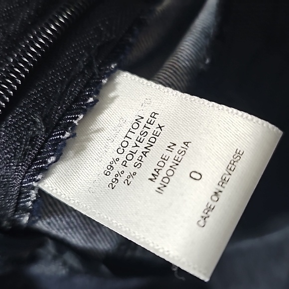 7th Avenue Runway Fit 6 Button High Waisted Super Slim Pants Size 0 NWT - Picture 5 of 7